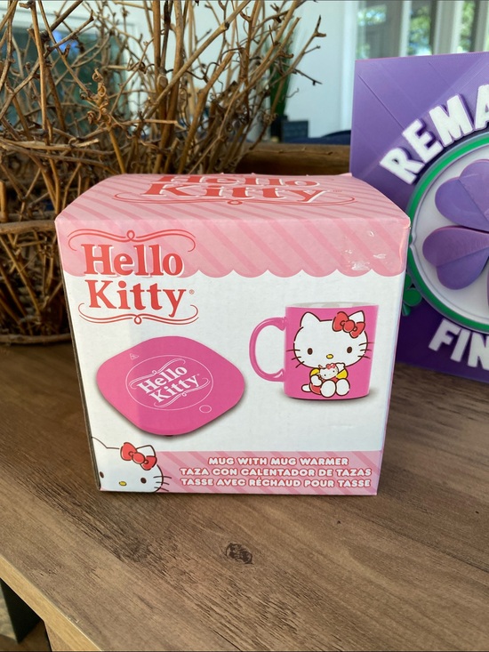 Hello Kitty Other - Hello Kitty Mug with Mug Warmer